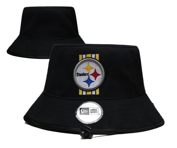 Pittsburgh Steelers Stitched Bucket Fisherman Hats 0107